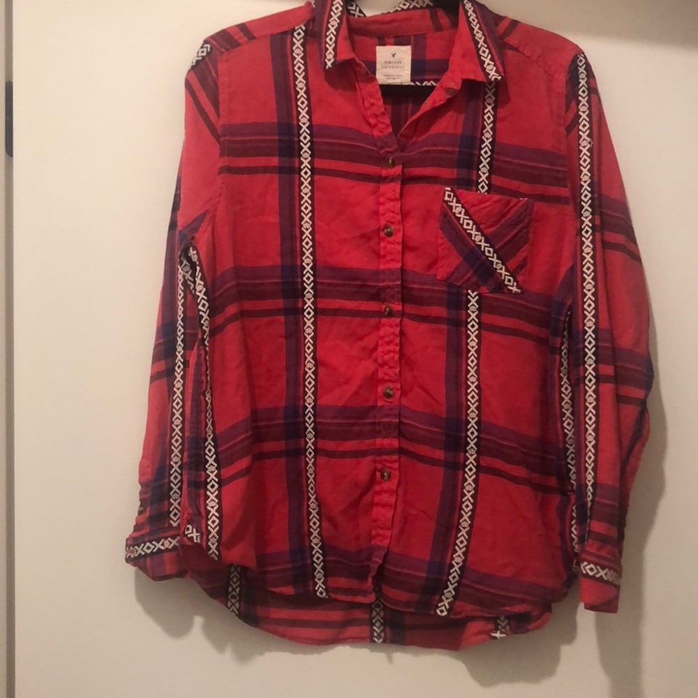 Vintage Boyfriend Fit Flannel from American Eagle